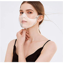 Load image into Gallery viewer, Transparent_Face_Mask, Anti-fog Clear Protective cover Combine Plastic Reusable Clear Face Bandanas, Upgraded Breathable, Anti Fog and Breathable, Visible Expression, for Adults. (No Fogging 1pcs)
