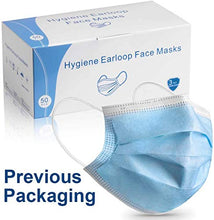 Load image into Gallery viewer, Hygenix 3ply Disposable Face Masks PFE 99% Filter Tested by Nelson Labs USA (Pack of 50 Pcs)

