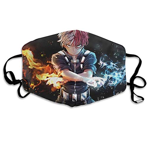 YOYICU My Hero Academia Face C_over Adjustable Cloth Madk Reusable Mouth Protection For Anime Cosplay Decoration Boys Girls