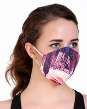 Load image into Gallery viewer, Reusable Designer Cotton Face Mask - Unisex Anti-dust Face Covering Mask - Washable Mouth Covering for Men &amp; Women (Pack of 4)
