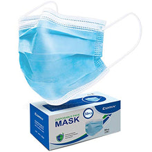 Load image into Gallery viewer, Comix Disposable Face-mask With 3-ply (non Sterile) Procedural-masks, L707 50pcs, 1count, Blue
