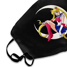 Load image into Gallery viewer, Sailor Manga M_oon Anime Mouth Cloth Face Madk Washable Reusable Anime Christmas Valentine‘s Day Gifts for Teens and Adults Women
