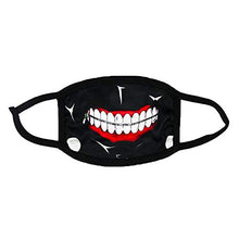 Load image into Gallery viewer, Novelty Anime Face Mask Reusable Cotton Mouth Masks Washable Halloween Cosplay Props

