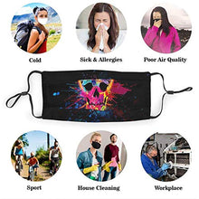 Load image into Gallery viewer, Windproof Skull Face Mask, Reusable Washable Bandanas for Outdoor Sports Men
