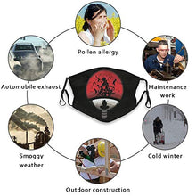 Load image into Gallery viewer, Naruto Face Mask Cover Neck Gaiter Bandana Adjustable Mouth Cover Balaclava for Windproof Dustproof Men Women
