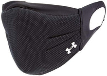 Load image into Gallery viewer, Under Armour Adult Sports Mask , Black (002)/Silver Chrome , Small/Medium

