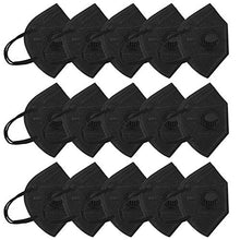Load image into Gallery viewer, 100 PCS Adult_kn95_Face_Màsk, 5-Ply Filtеr BEF&gt;95% Black Màsk Unisex-Adult Face Màsk Elastic Ear Loops and Nose Clips for Single Daily Use, High Filtration &amp; Ventilation Security
