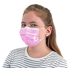 Load image into Gallery viewer, TCP Global Salon World Safety - Kids Face Masks 50 Pk 3-Ply Protective PPE (5 Colors, 10 Each)
