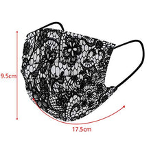 Load image into Gallery viewer, Disposable Face Mask Leopard and Lace - 50Pcs 3-Ply Breathable Anti Dust Filter Safety Mask for Indoor Outdoor Home Office Travel (Five fashionable colors)
