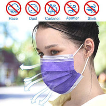 Load image into Gallery viewer, Face Mask,Pack of 50 Disposable Face Masks,Masks for Women

