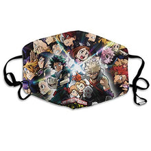 Load image into Gallery viewer, YOYICU My Hero Academia Heroes Rising Face C_over Adjustable Cloth Madk Reusable Mouth Protection For Anime Cosplay Decoration Boys Girls

